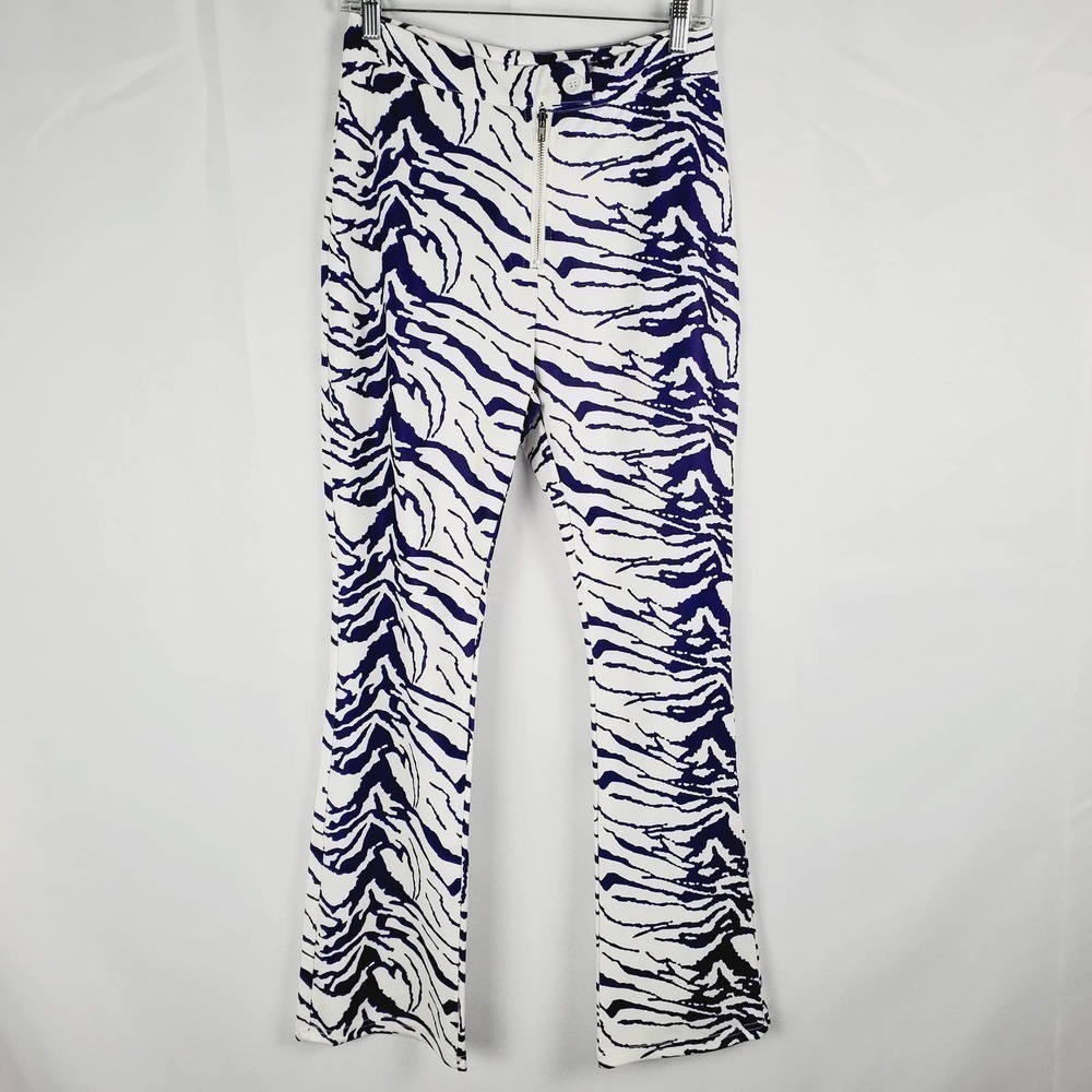 Shein Allover Print Retro Flared High-Rise Pants SALE